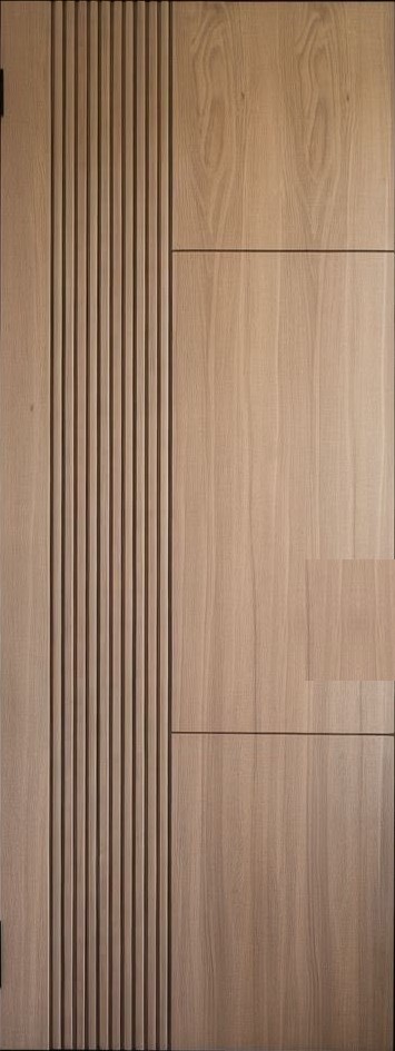 Micasa fluted wooden door